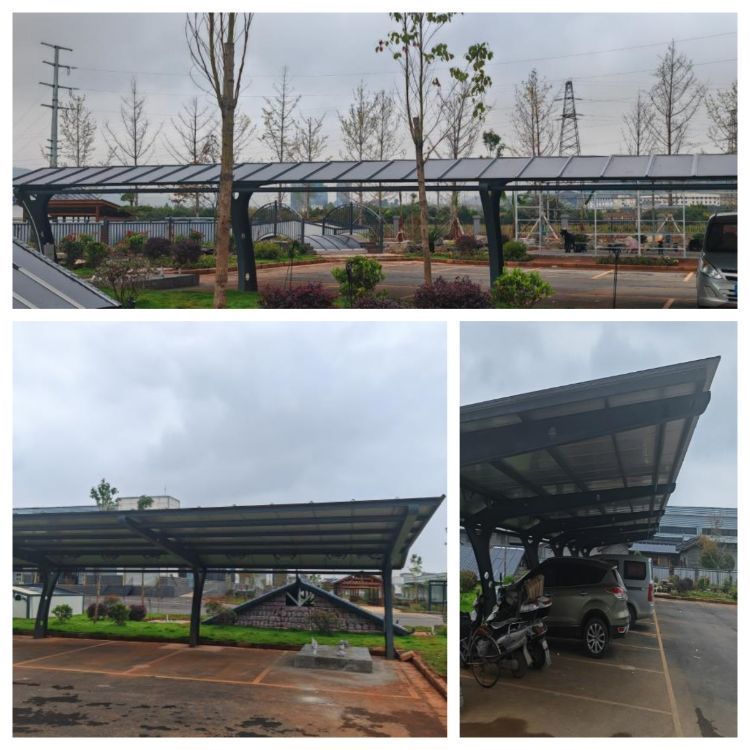 Big Size Flat Steel Black BIPV Solar Modules Metal Sheet