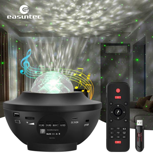 Buy cheap Bluetooth Galaxy Ocean Wave Star Projector Light 5V 3W Multicolor from wholesalers