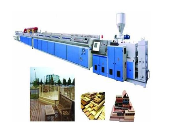 Buy cheap Power Saving WPC / PVC Profile Plastic Extrusion Equipment For Wood Profile from wholesalers