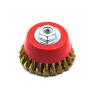 Buy cheap Industrial Metal Twist Knot Wire Brush Customized Size Removing Stain Polishing Cup from wholesalers
