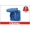 Buy cheap Blue IP54 Schuko 230V Industrial Power Socket 16A French Belgian from wholesalers