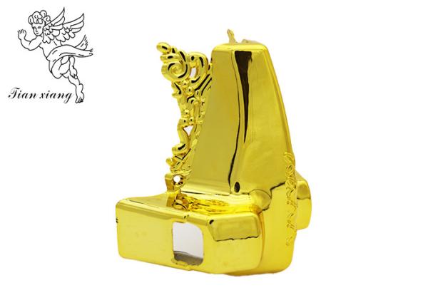 Quality Funeral Furniture Coffins And Caskets Accessories Gold Corner With PP Plastic for sale