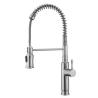 Buy cheap DC4.5-6.5V Motion Activated Sink Faucet Retractable Brushed Nickel Kitchen Mixer Tap from wholesalers