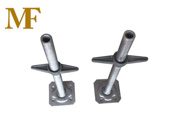 Buy cheap Adjustable Scaffold Screw Jack Steel Level Leg HDG Surface from wholesalers