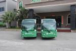 High Speed Electric Sightseeing Car / Electric Shuttle Bus For Railway Station