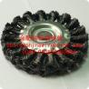 Buy cheap 4" Twist Wheel Brush, Knotted, Double Row from wholesalers