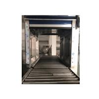 Buy cheap 380V 50Hz Goods Cleanroom Air Shower With Roller Conveyor Dusting Tunnel product