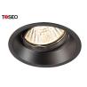 Buy cheap Black Deep Cup Anti Glare Spotlight Housing Slim Round LED Downlight from wholesalers