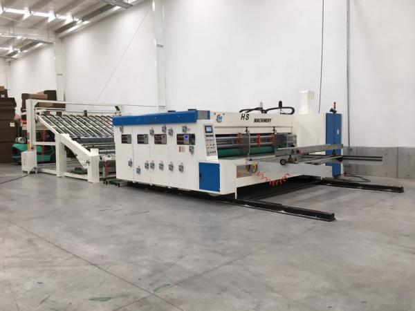 Buy cheap Corrugated Cardboard Box Manufacturing Machine Flexo Printing Slotting Machine from wholesalers