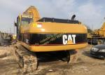 330C Japan Used Heavy Equipment Excavator 5.5km/H Rated Speed For Construction