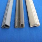 Solid Silicone Rubber Seal Extrusion Profiles For Heat Resistant Weather