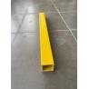Buy cheap Yellow Pultruded 4x4 FRP Square Tube ISO 9000 Corrosion Resistance from wholesalers