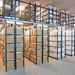 ODM Rack Supported Mezzanine Racking System 6 Tons Firm