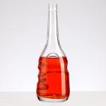 Super Flint 70cl Glass Vodka Bottle 700ml Tequila Whiskey Brandy Bottle for