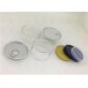 Buy cheap 50ml Round Shape Pet Weed Clear Pet Jars / Small Packaging Pans from wholesalers