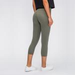 Front Seam Workout Leggings Tights High Waist Yoga Pants Gym Tights Women