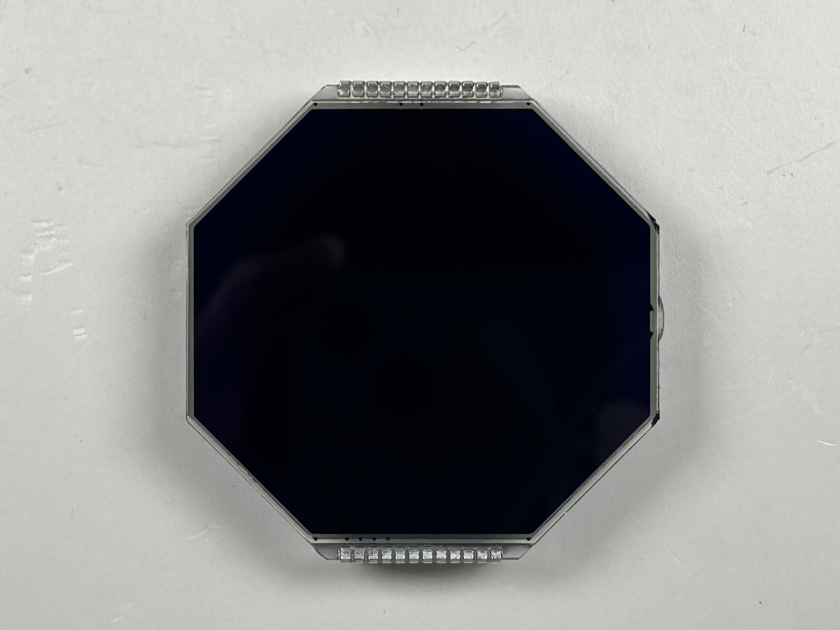 Customized Matrix HTN LCD Display Eight Shape Monochrome 7 Segment Graphic LCD Screen For Motorcycle Instruments