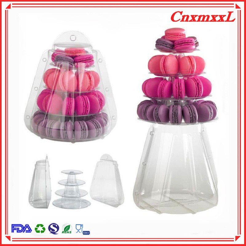Macaron Tower Display 6-story 10-story 13-story 9-story Square 10-story Macaron Display Shelf