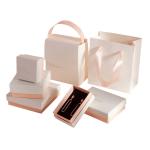Modern Design Jewelry Packaging Box Customized Logo Necklace Jewelry Box