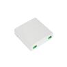 Buy cheap Wall Mounted 86*86mm Mini 2 Core FTTH Fiber Optic Termination Box from wholesalers