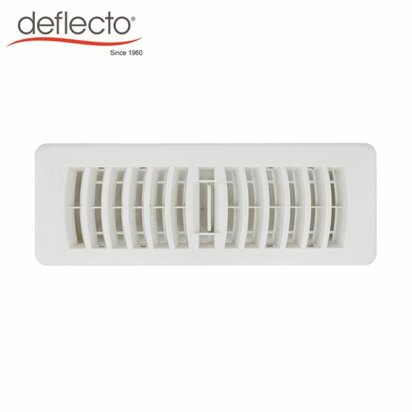 Buy cheap HVAC Parts Plastic Air Vents PP Wall Mounted Floor Register White Air Outlet 3'' X 10'' from wholesalers
