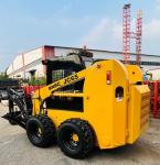 USA Customers Mini Skid Steer Loader with Pneumatic Tires and Rexroth Hyraulic