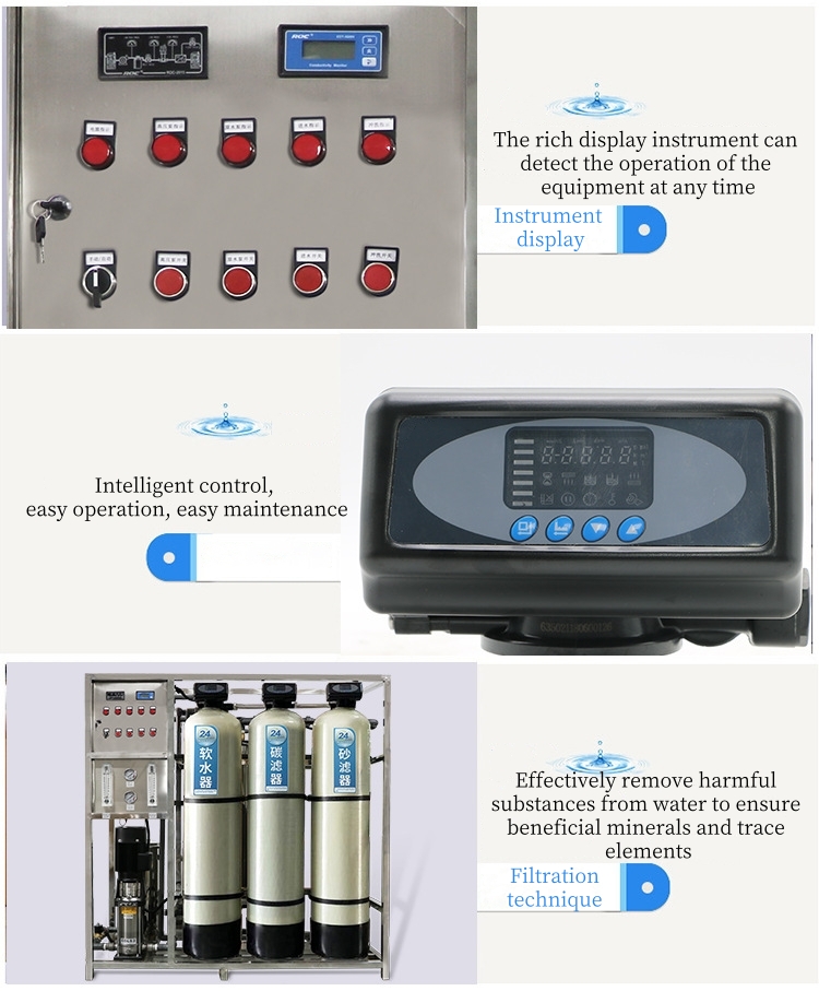 Customized Micro Controller RO System Core Components Panel For High Capacity Osmosis System And 1m3-1000m3/Day Capacity