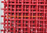 10mm Non Slip Woven Vibrating Lock Crimp Wire Mesh