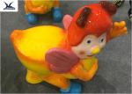 Shopping Mall Lovely Fiberglass Cartoon Animals Shape Seat Kiddie Chair Statues