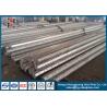 Buy cheap Standard Direct Burial Galvanized Steel Pole , Power Transmission Steel Tubular Pole from wholesalers