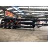 Buy cheap Tread 2180mm Van-type Hydraulic Steering 3 Axles Lowbed Semi Trailer for Oversized Cargo from wholesalers