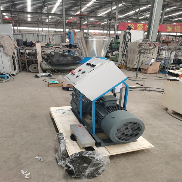 250~500kg/h roller rotate wood pellet mill biofuel straw sawdust pellet making for home heating 1 warranty