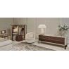 Buy cheap Burl 18in Cabinet Console Table TV 180cm Wooden For Living Room from wholesalers
