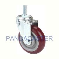 Buy cheap 130mm Medium Duty Casters With Screw Stem 4 In Swivel Caster product
