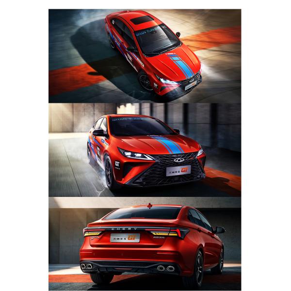 Chery Arrizo 5 GT 2024/2023 Rear Window Electric One Key Lifting 50-80L Fuel Tank Capacity High Speed Vehicle