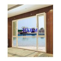 Buy cheap Wood Grain Color UPVC Windows And Doors Flame Retardant For Building Designers product