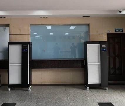 Buy cheap HEPA Filter Large Room Air Purifier Air Volume 5000m3 / H from wholesalers