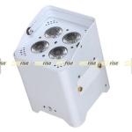 Buy cheap 4x18W 6in1 Wireless Par Lights , Battery Powered Wireless Dmx Led Lights from wholesalers