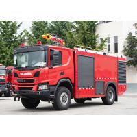 Buy cheap Scania 4X4 Airport Fire Fighting Truck Arfff Rapid Intervention Vehicle Price product