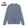 Buy cheap Long Sleeve Heavyweight Cotton Hoodie Grey Crew Neck Vintage Man Sweatshirts from wholesalers