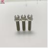Buy cheap gr5 Ti6al4v 12pt flange screws M7 M8 Titanium bolt for wheel hub from wholesalers