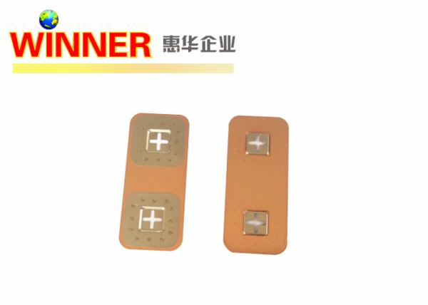 Good Weldability Copper Battery Connectors With M4 Screw 26650 Lithium Battery