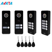 Buy cheap 1-4 Buttons Video Door Phone Intercom Home Security Villa Apartment Doorbell product