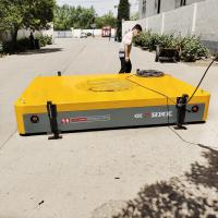 Buy cheap Easily Moved 4 Tons Industrial Trackless Transfer Trolley With Motorized Battery product
