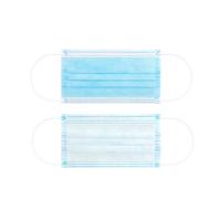 Buy cheap Non Woven Disposable Earloop Face Mask 3 Ply High Filtration Efficiency product