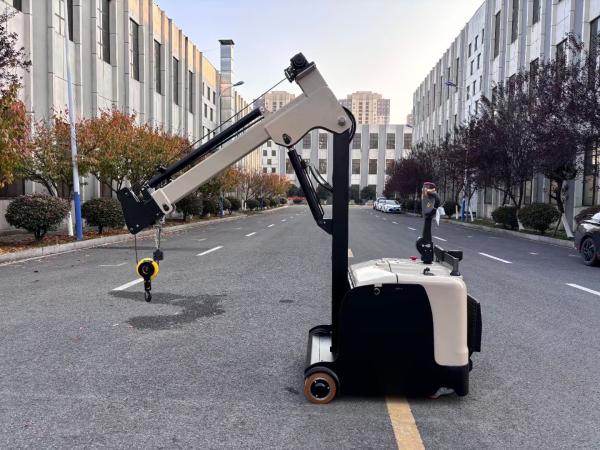 Buy cheap Motor Customized Electric Counter Balance Forklift Mini Crane Arm Length 2480 mm Lifting Height 3000 mm from wholesalers