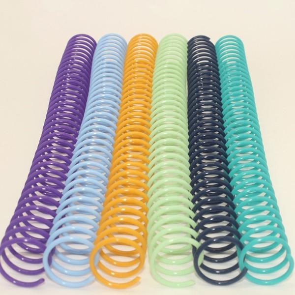 Buy cheap 1.6mm 7/16in Plastic Coil Binding Spiral Wire Nanbo For documents from wholesalers