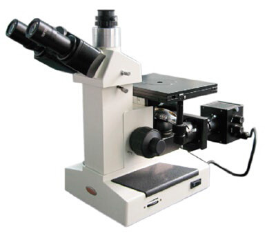 Quality Trinocular Practical Metallurgical Microscope 6v 30w Illuminator For Colleges / Factories for sale