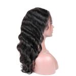Brazilian Wig Virgin Body Wave Human Hair , 360 Frontal Wig Lace Front Closure