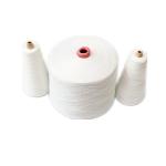 Light Bright Raw white Ring Spun 100% Polyester Yarn 40/2, 40/3